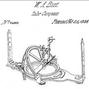 Picture Of Solar Compass Patent Burt 1836